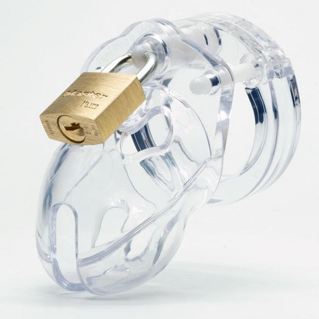 CB-X Mr Stubb Male Chastity Device Clear