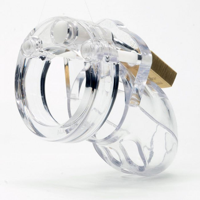 CB-X Mr Stubb Male Chastity Device Clear