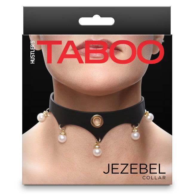 NS Novelties Fetish & Fashion Jezebel Collar Black