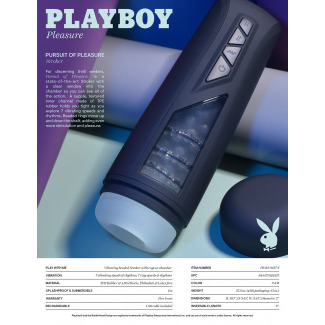 Playboy Pursuit of Pleasure Black