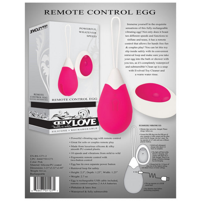 Evolved Remote Control Egg