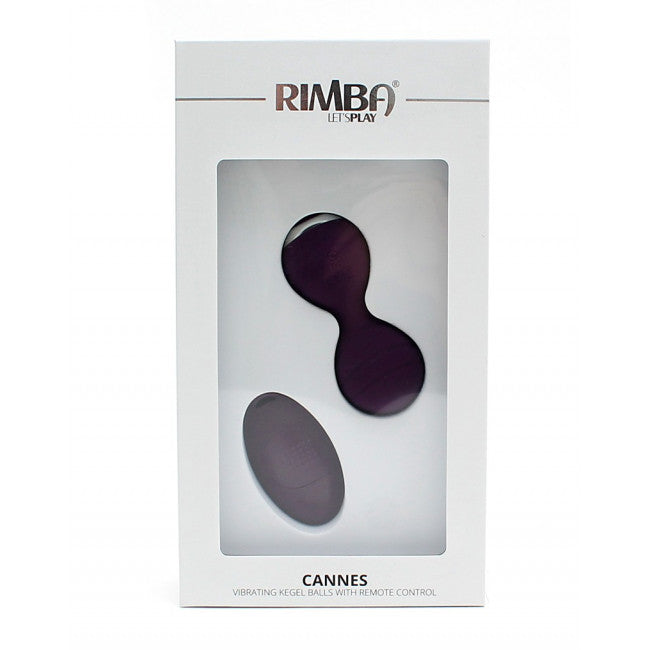 Rimba Cannes Vibrating Balls Purple