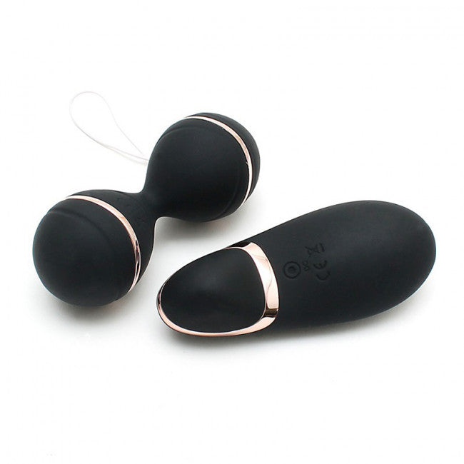 Rimba Ibiza Vibrator Set Black-Gold