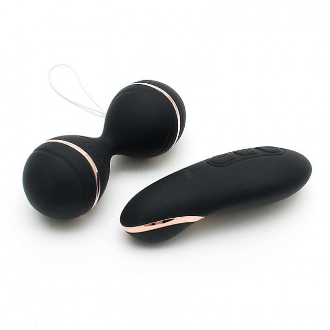 Rimba Ibiza Vibrator Set Black-Gold