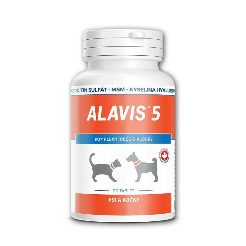 Alavis 5 Dog & Cat Joints Complex Care 90 tablets Vitamins Safe MSM