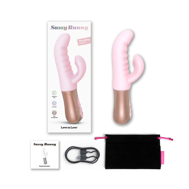 Love To Love Sassy Bunny Baby Pink