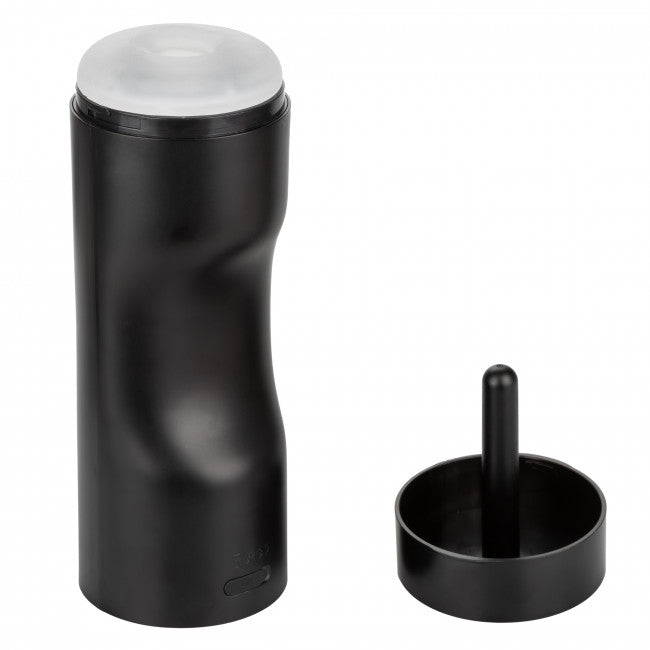 CalExotics Bionic Sucking and Vibrating Masturbator Black