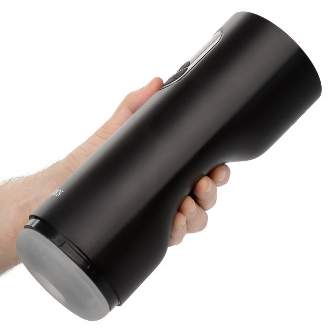 CalExotics Bionic Sucking and Vibrating Masturbator Black