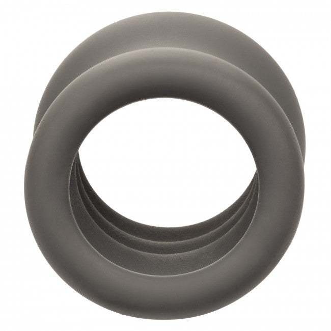 CalExotics Alpha Scrotum Stretching Ring Grey