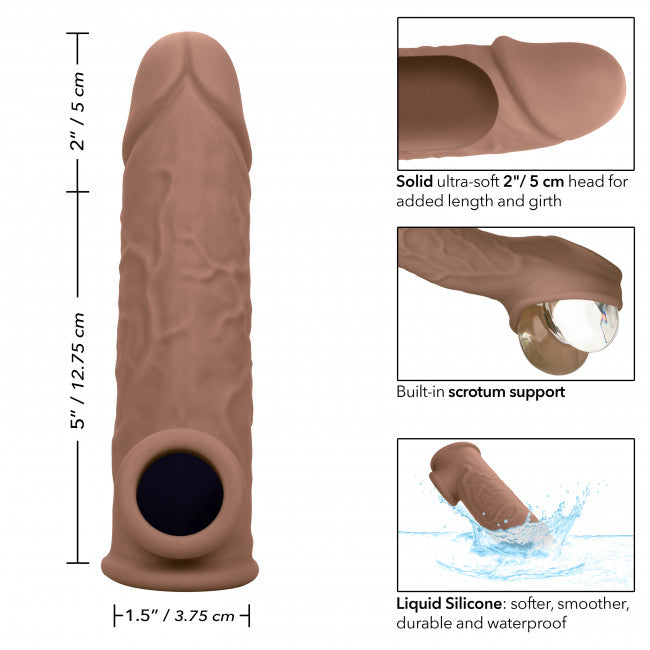 CalExotics Performance Maxx Life-Like Extension 7" Brown