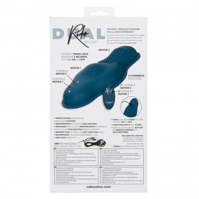 CalExotics Dual Rider Remote Control Bump and Grind Blue