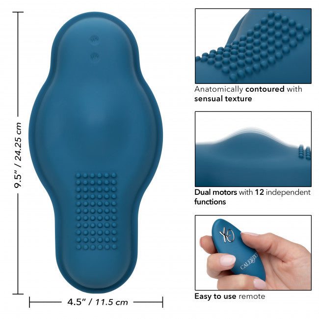 CalExotics Dual Rider Remote Control Bump and Grind Blue
