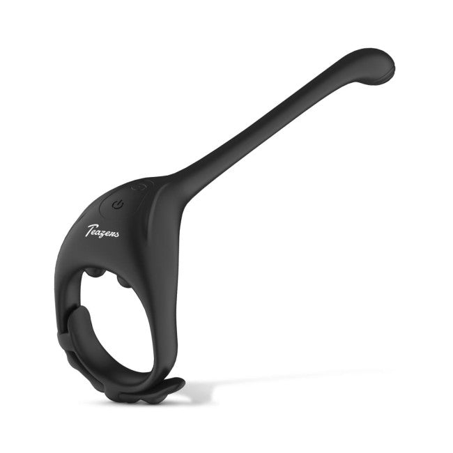 Teazers Triple Prostate Vibrator with Remote Black