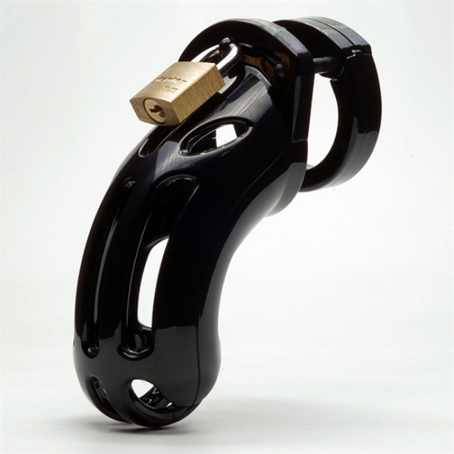 CB-X The Curve Male Chastity Device Black