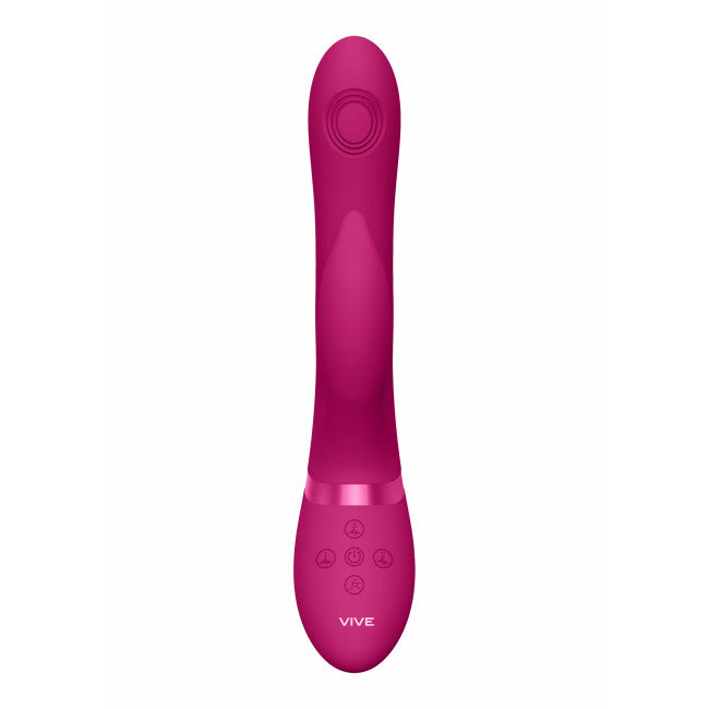 VIVE Aimi Pulse Wave & Vibrating G-Spot Rabbit Pink