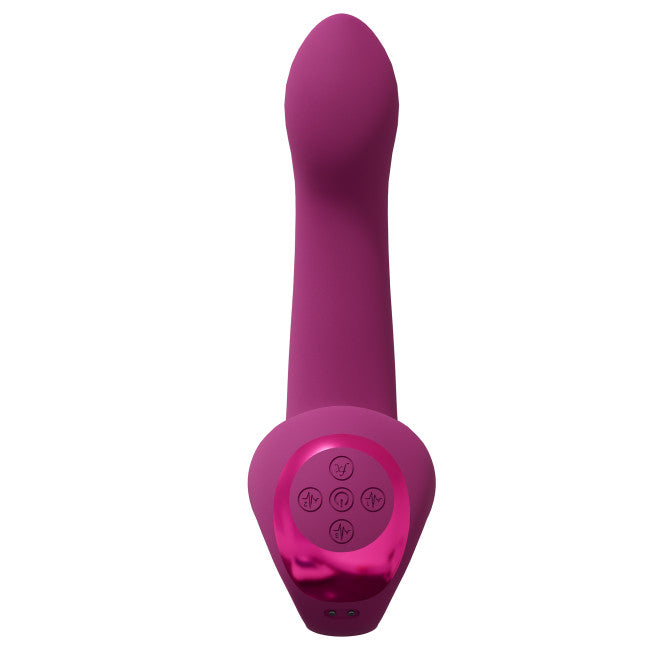 VIVE Riko Triple Motor Thumper with Advanced Finger Motion & Pulse Wave Stimulator Pink