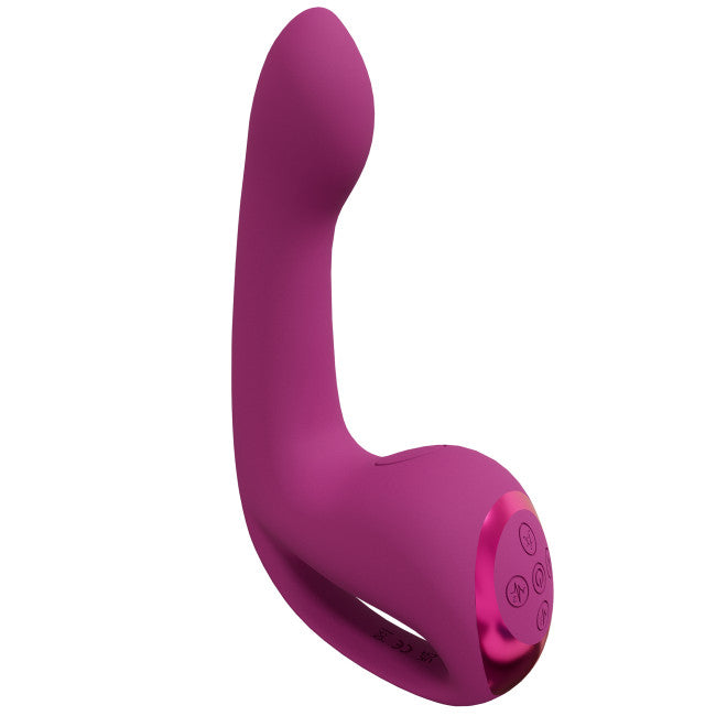 VIVE Riko Triple Motor Thumper with Advanced Finger Motion & Pulse Wave Stimulator Pink