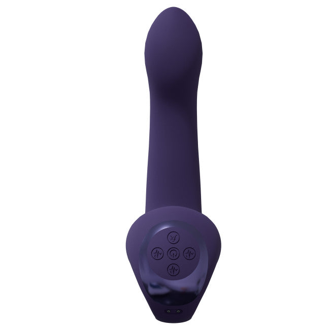VIVE Riko Triple Motor Thumper with Advanced Finger Motion & Pulse Wave Stimulator Purple