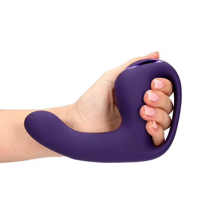 VIVE Riko Triple Motor Thumper with Advanced Finger Motion & Pulse Wave Stimulator Purple