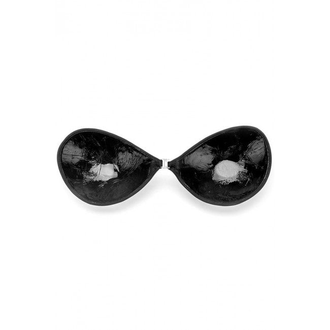 Be Wicked Smooth Invisible Adhesive Bra Black, Size D
