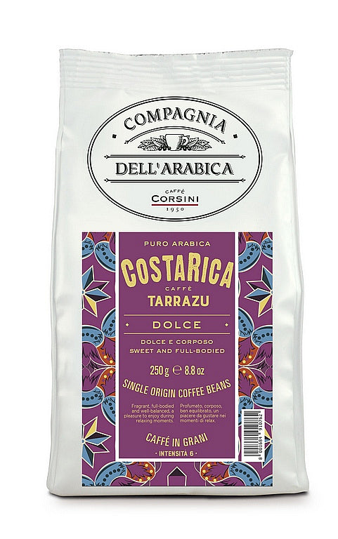 CORSINI Costa Rica Tarrazu roasted coffee beans 250g