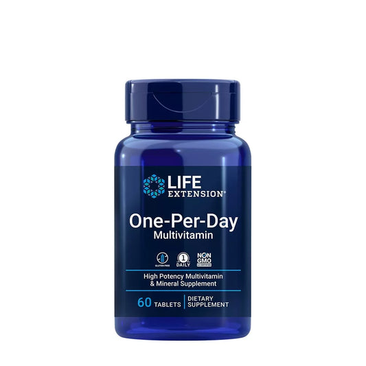 LIFE EXTENSION ONE-PER-DAY MULTIVITAMIN (60 TABLETS)
