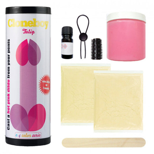Cloneboy Tulip Dildo Pink Penis Clone Kit