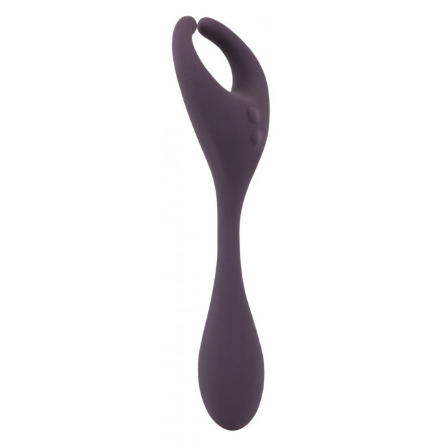 Coup!es Choice Remote Controlled Couple's Vibrator Purple