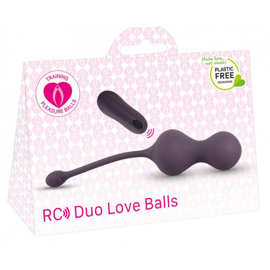 Training Pleasure Balls RC Duo Love Balls Purple