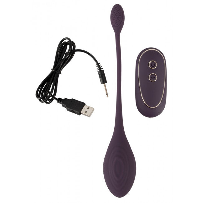 Training Pleasure Balls RC Single Vibrating Love Ball Purple