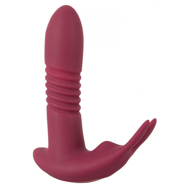 Javida RC Hands-free 3 Function Vibrator Red