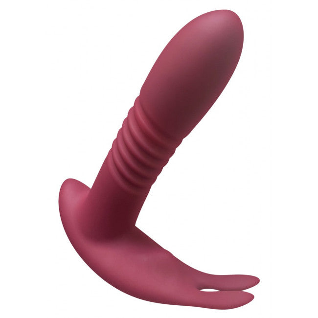 Javida RC Hands-free 3 Function Vibrator Red