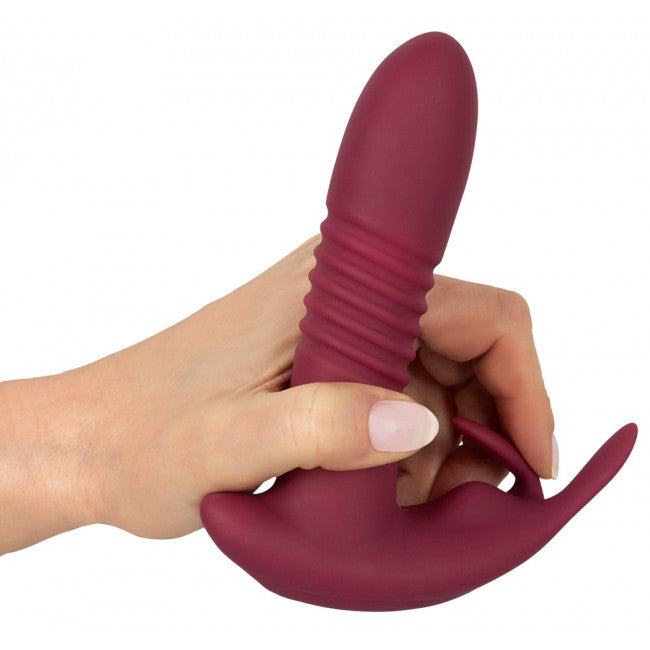 Javida RC Hands-free 3 Function Vibrator Red