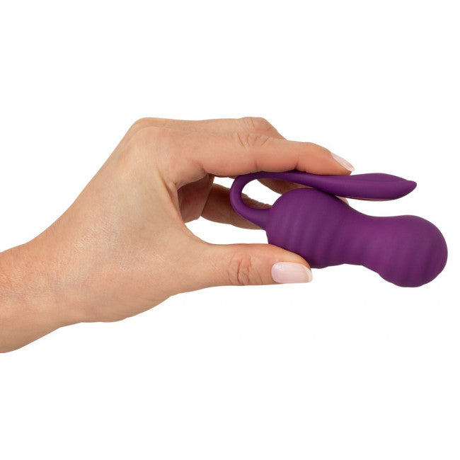Javida RC Love Balls with 2 Functions Vibration & Thrusting Purple