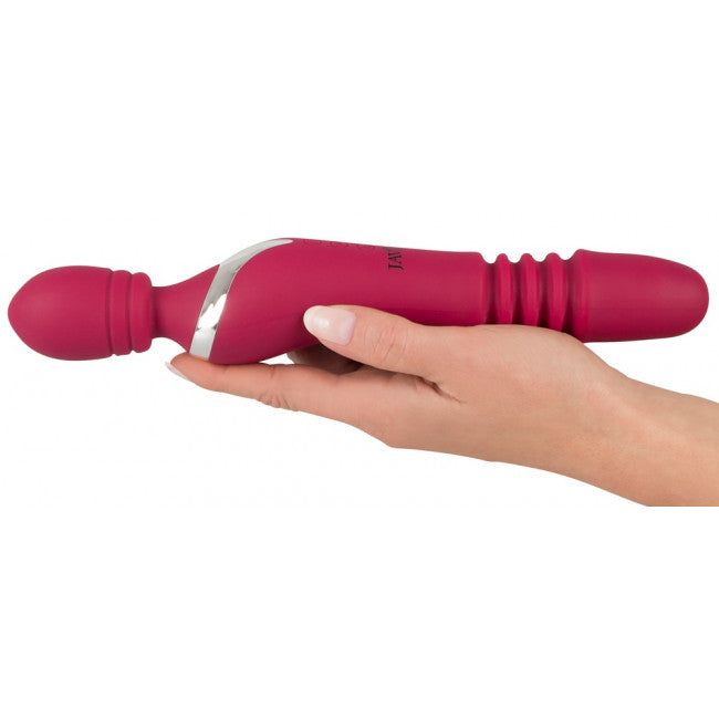 Javida Massage Wand Warming & Thrusting Vibe Red