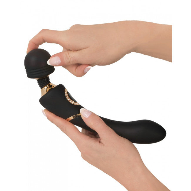 Cleopatra Secret Pleasures Wand Massager Black
