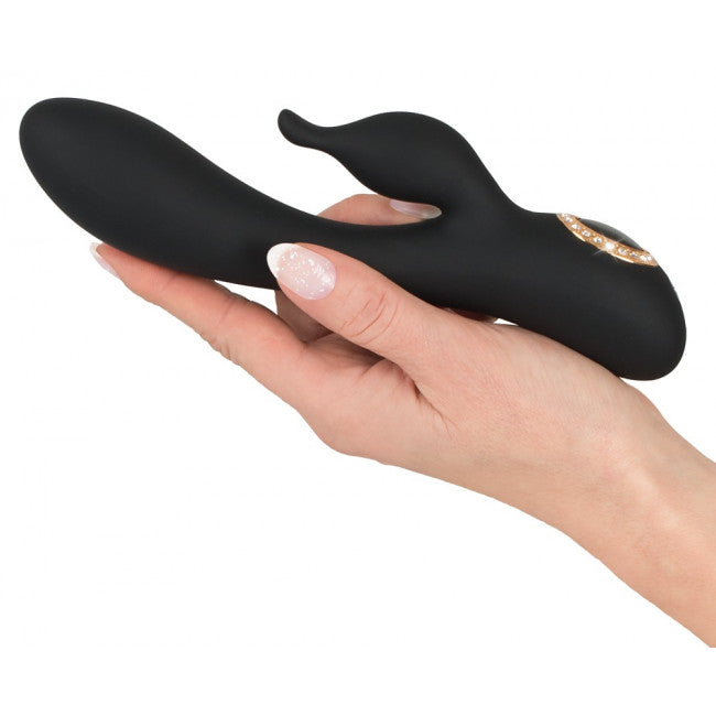 Cleopatra Secret Pleasures Rabbit Vibrator Black