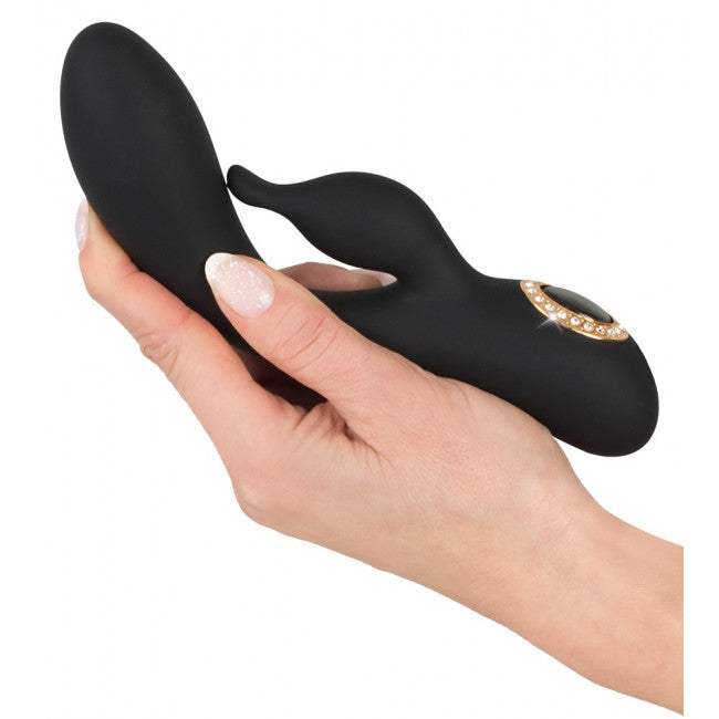 Cleopatra Secret Pleasures Rabbit Vibrator Black