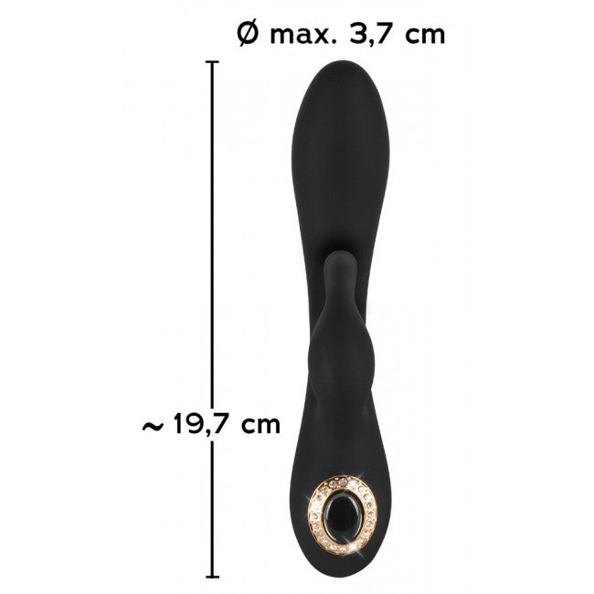 Cleopatra Secret Pleasures Rabbit Vibrator Black
