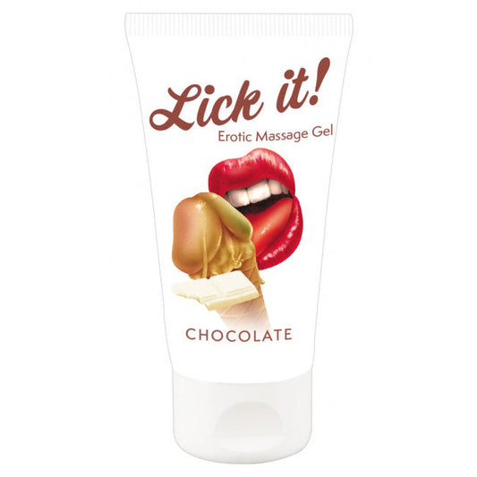 Lick-it Chocolate Erotic Massage gel 50ml