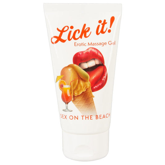 Lick-it Sex on the Beach Erotic Massage gel 50ml