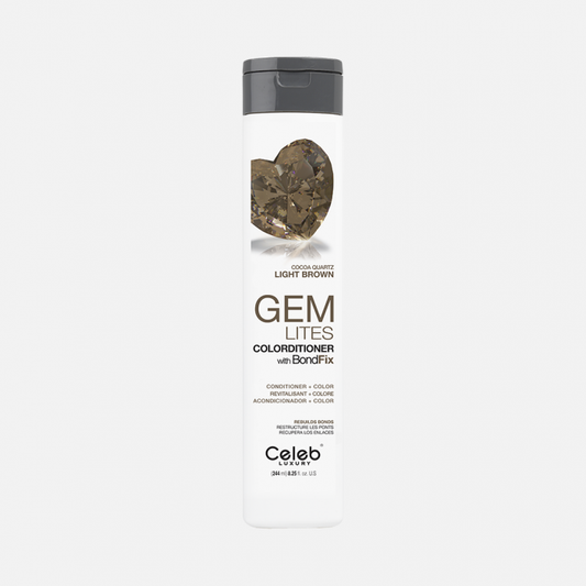 Celeb Luxury Gem Lites Colorditioner Cocoa Quartz Light Brown 244 ml