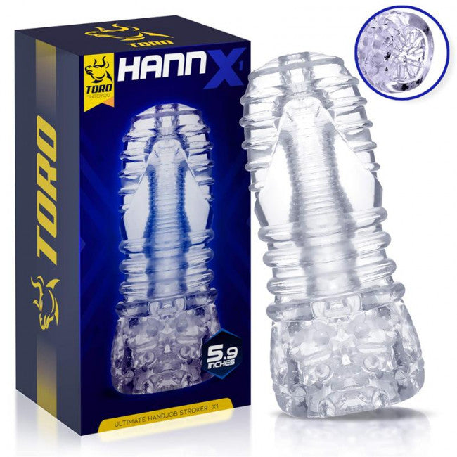 Toro Hannx1 Ultimate Handjob Stroker Open Concept 5.9"