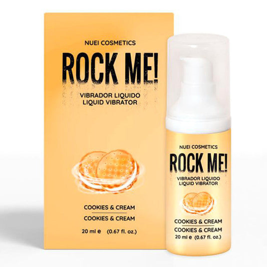 Nuei Cosmetics ROCK ME! Liquid Vibrator Cookies & Cream 20m