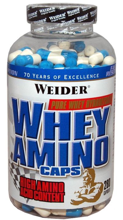 WEIDER Whey Amino Caps 280 capsules