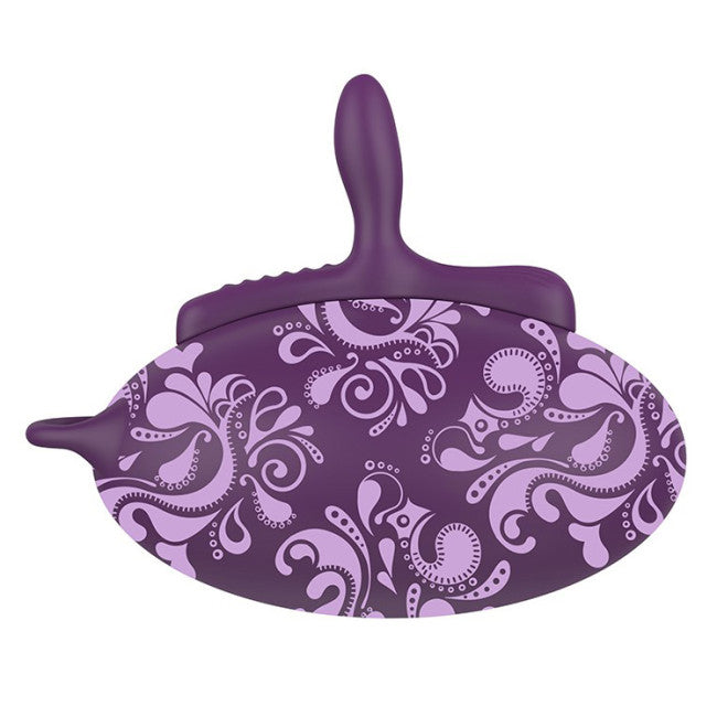 Bouncy Bliss Classic Sit-On Vibrator Purple