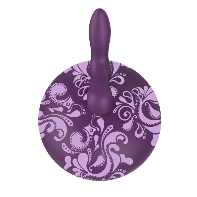 Bouncy Bliss Classic Sit-On Vibrator Purple
