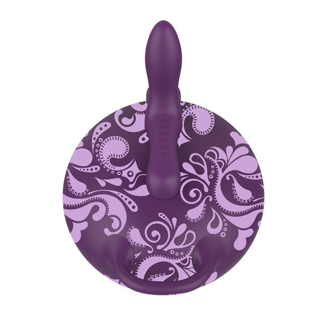 Bouncy Bliss Classic Sit-On Vibrator Purple