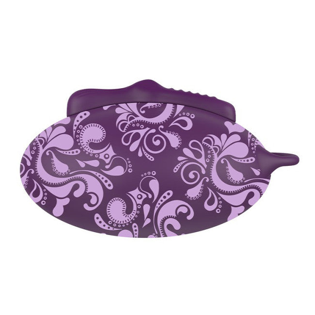 Bouncy Bliss Flow Sit-On Vibrator Purple
