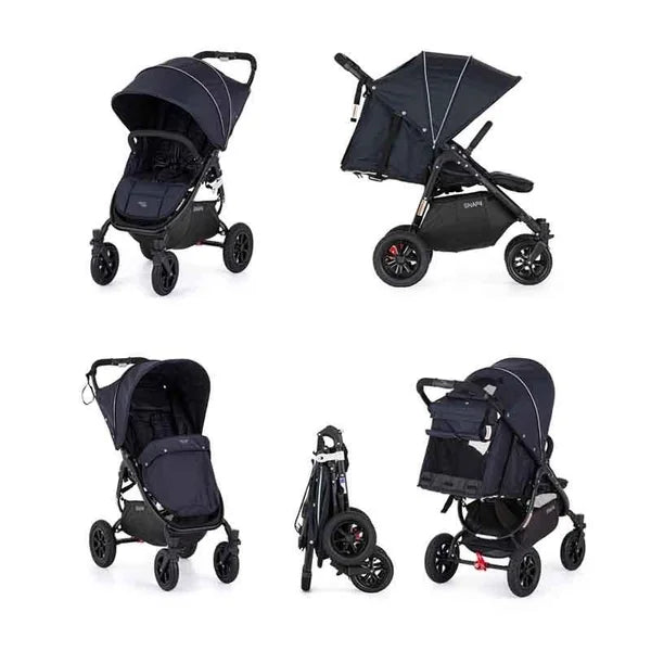 Valco Baby Sports Stroller Snap 4 Sport Flat Matte LTD Edition Deep Blue